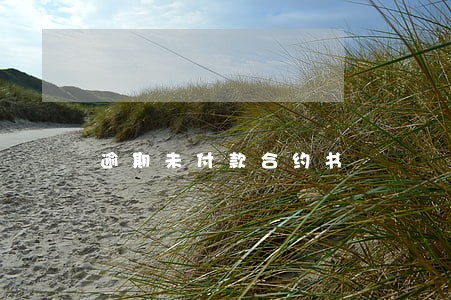 逾期未付款合约书 逾期未付款合约书