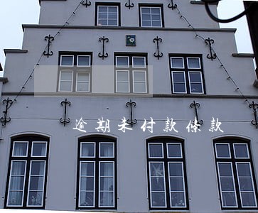 逾期未付款条款 逾期未付款条款