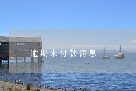 逾期未付款罚息 逾期未付款罚息