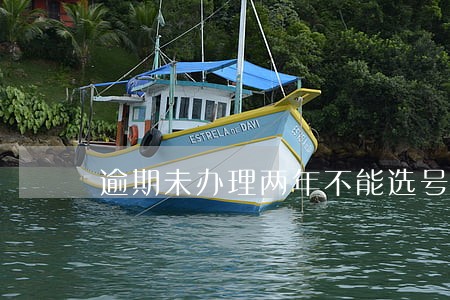逾期未办理两年不能选号 逾期未办理两年不能选号