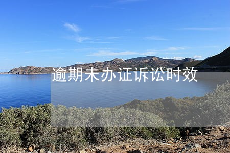 逾期未办证诉讼时效 逾期未办证诉讼时效