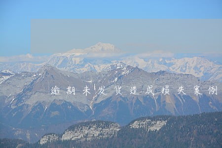 逾期未发货造成损失案例 逾期未发货造成损失案例