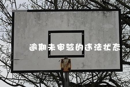 逾期未审验的违法状态 逾期未审验的违法状态