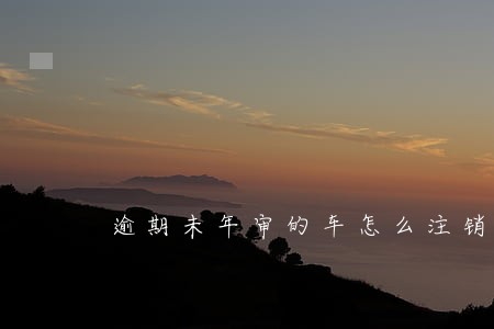 逾期未年审的车怎么注销 逾期未年审的车怎么注销