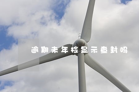 逾期未年检显示查封吗 逾期未年检显示查封吗