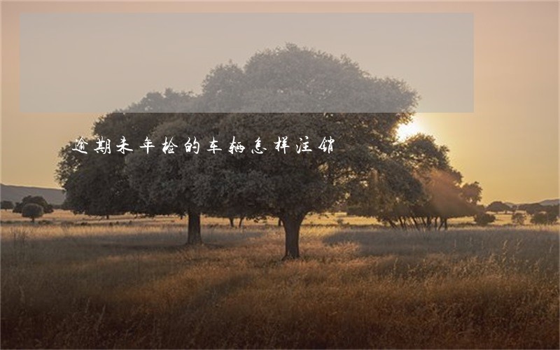 逾期未年检的车辆怎样注销 逾期未年检的车辆怎样注销