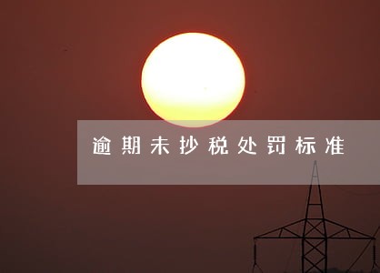 逾期未抄税处罚标准 逾期未抄税处罚标准