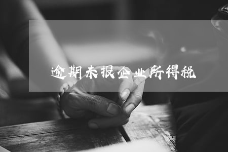 逾期未报企业所得税 逾期未报企业所得税