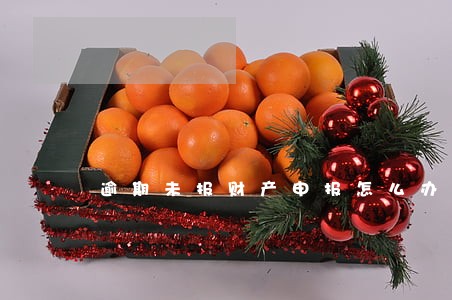逾期未报财产申报怎么办 逾期未报财产申报怎么办