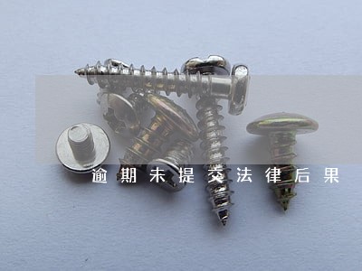 逾期未提交法律后果