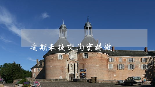 逾期未提交淘宝将做 逾期未提交淘宝将做