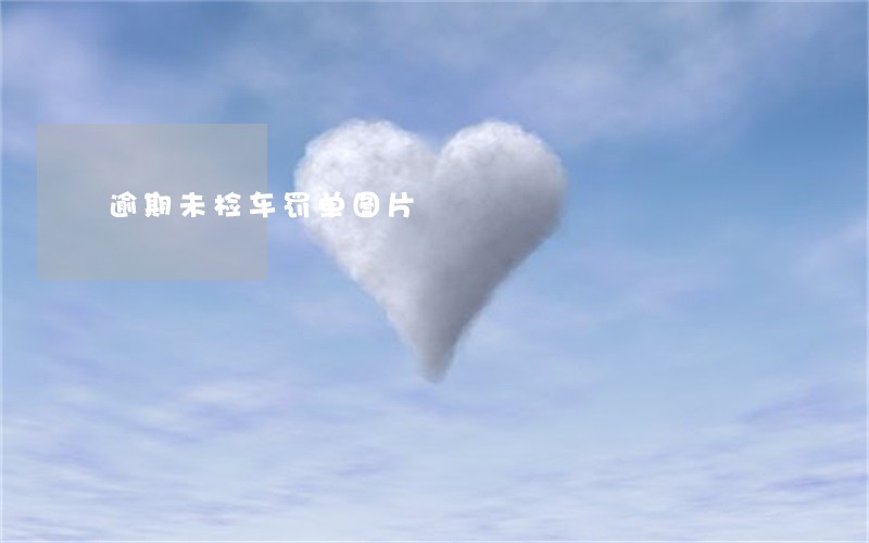 逾期未检车罚单图片 逾期未检车罚单图片