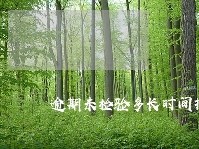 逾期未检验多长时间报废 逾期未检验多长时间报废