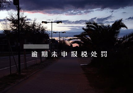 逾期未申报税处罚 逾期未申报税处罚