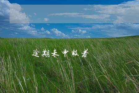 逾期未申报者 逾期未申报者