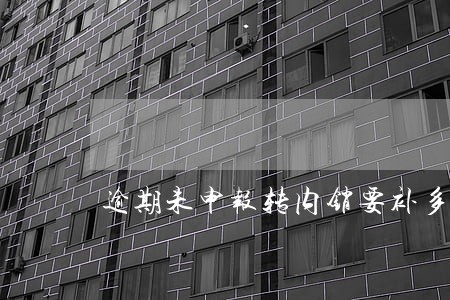 逾期未申报转内销要补多少税 逾期未申报转内销要补多少税