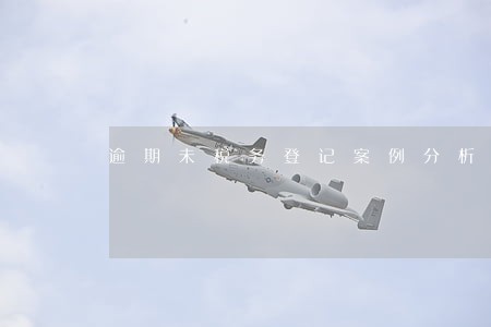 逾期未税务登记案例分析