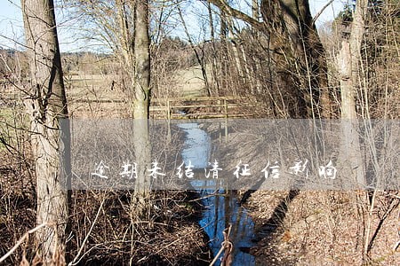 逾期未结清征信影响