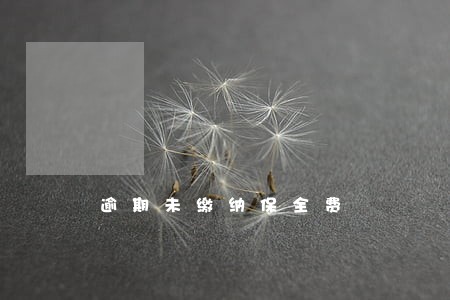 逾期未缴纳保全费 逾期未缴纳保全费