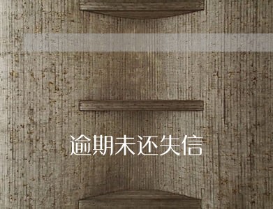 逾期未还失信 逾期未还失信