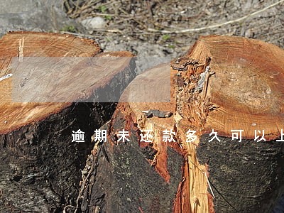 逾期未还款多久可以上诉 逾期未还款多久可以上诉