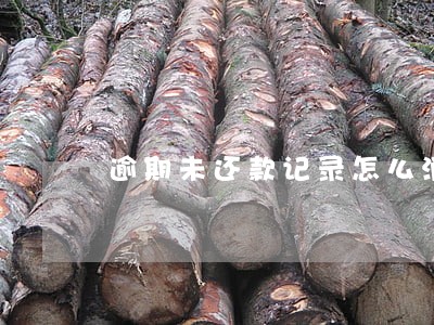 逾期未还款记录怎么消除 逾期未还款记录怎么消除