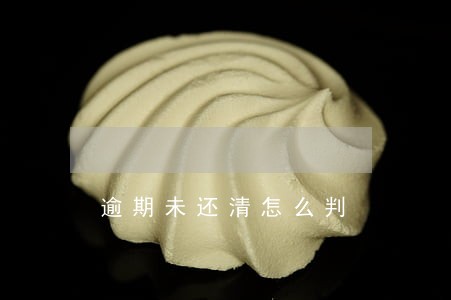 逾期未还清怎么判