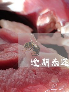 逾期未还清的车贷 逾期未还清的车贷