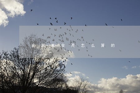 逾期本金是怎么算的 逾期本金是怎么算的