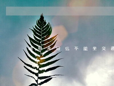 逾期来短信不能坐交通工具 逾期来短信不能坐交通工具