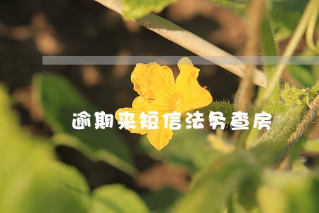 逾期来短信法务查房 逾期来短信法务查房