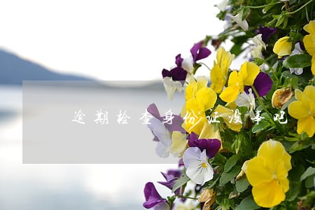 逾期检查身份证没事吧 逾期检查身份证没事吧