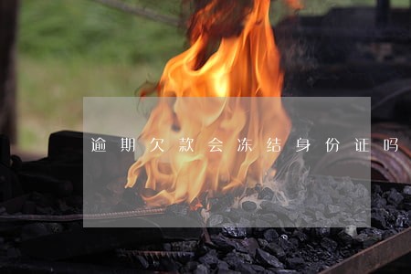 逾期欠款会冻结身份证吗 逾期欠款会冻结身份证吗
