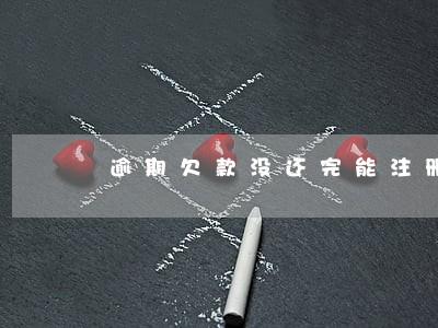 逾期欠款没还完能注册公司吗 逾期欠款没还完能注册公司吗