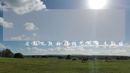 逾期欠款的短信恐吓是真的吗 逾期欠款的短信恐吓是真的吗