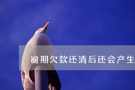 逾期欠款还清后还会产生利息吗 逾期欠款还清后还会产生利息吗