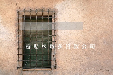 逾期次数多贷款公司 逾期次数多贷款公司