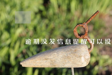 逾期没发信息提醒可以投诉吗 逾期没发信息提醒可以投诉吗