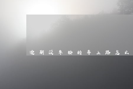 逾期没年检的车上路怎么处罚规定