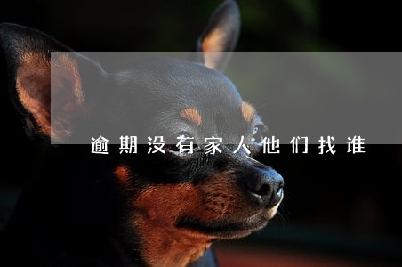 逾期没有家人他们找谁 逾期没有家人他们找谁
