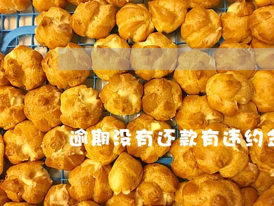 逾期没有还款有违约金怎么办 逾期没有还款有违约金怎么办
