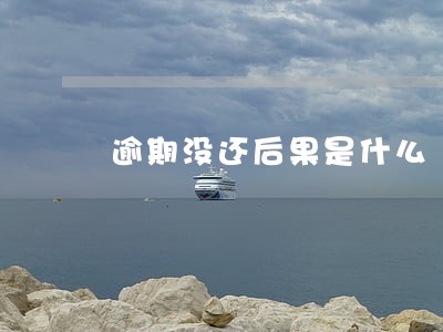 逾期没还后果是什么 逾期没还后果是什么