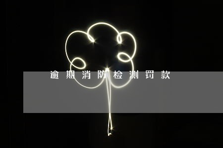逾期消防检测罚款
