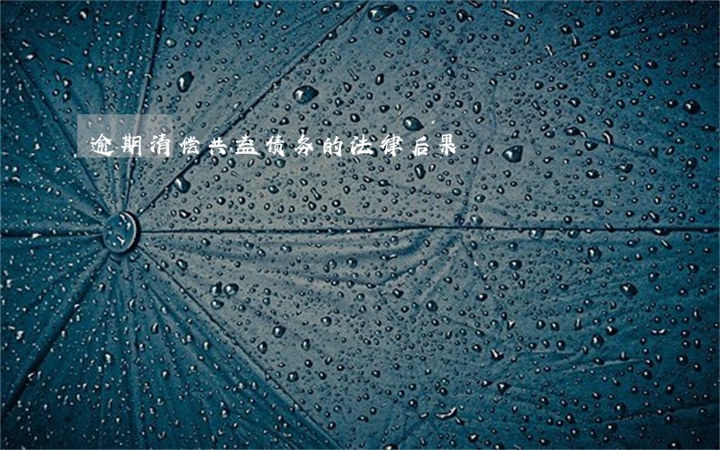 逾期清偿共益债务的法律后果 逾期清偿共益债务的法律后果