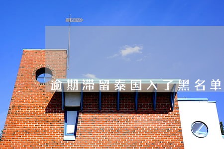 逾期滞留泰国入了黑名单怎么办 逾期滞留泰国入了黑名单怎么办