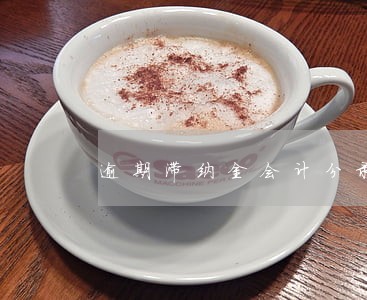 逾期滞纳金会计分录 逾期滞纳金会计分录