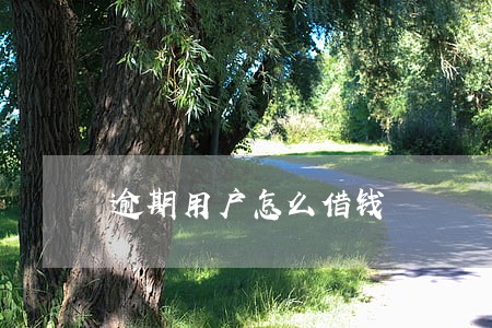 逾期用户怎么借钱 逾期用户怎么借钱