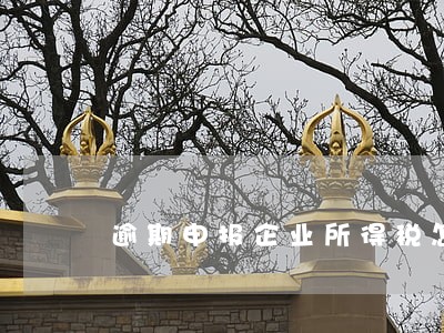逾期申报企业所得税怎么处理
