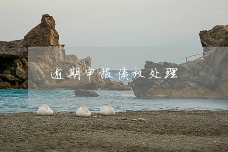 逾期申报债权处理 逾期申报债权处理
