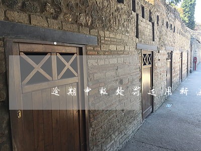 逾期申报处罚适用新法 逾期申报处罚适用新法